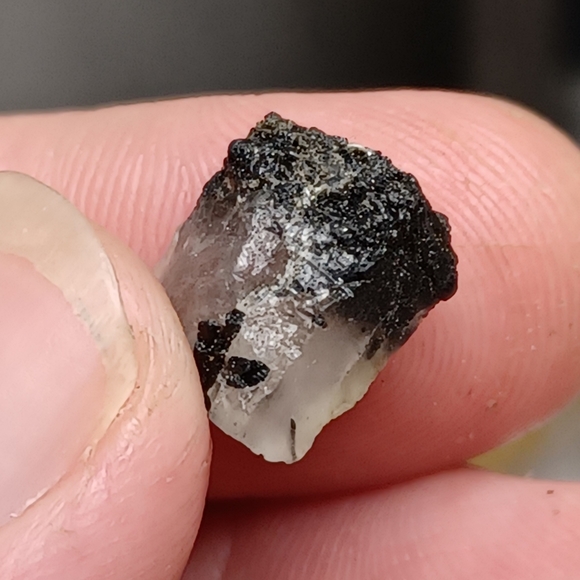 Natural Rutilated Quartz Specimen w/jar Gemstone crystal Unique speciman jars - Picture 3 of 6